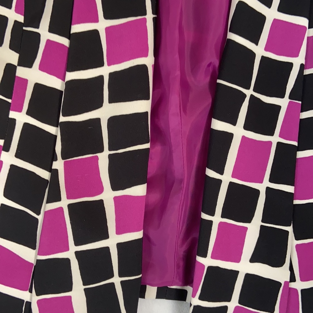 Checkered open  blazer - Picture 4 of 6